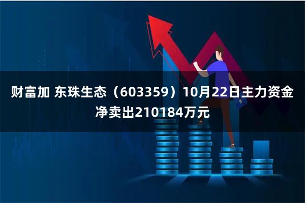 财富加 东珠生态（603359）10月22日主力资金净卖出210184万元